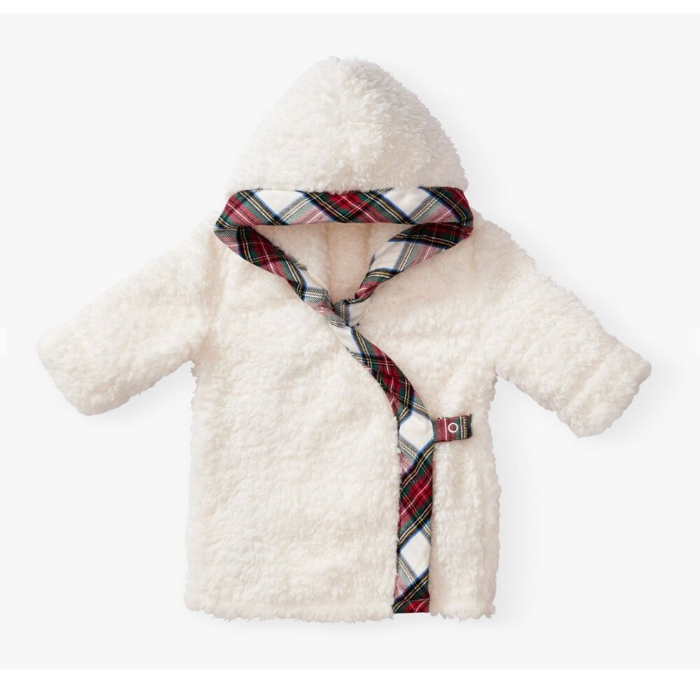 Pottery Barn Stewart Plaid Nursery Robe (3-9 months)